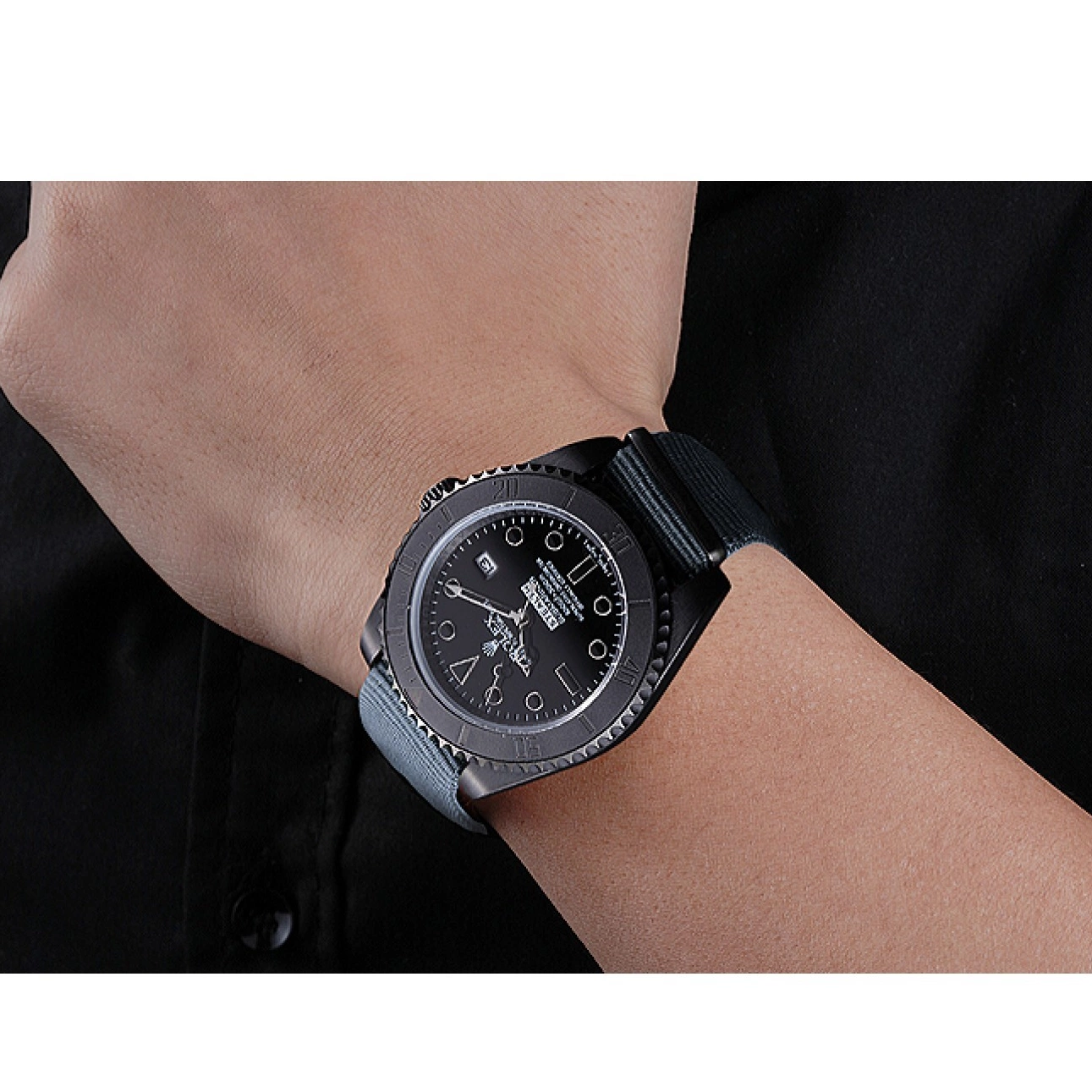 Aaa replica watch Black Stealth Rolex Submariner 621996 0620